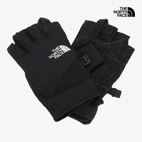 COOL LIGHT HALF GLOVE BLACK NJ3FR01A