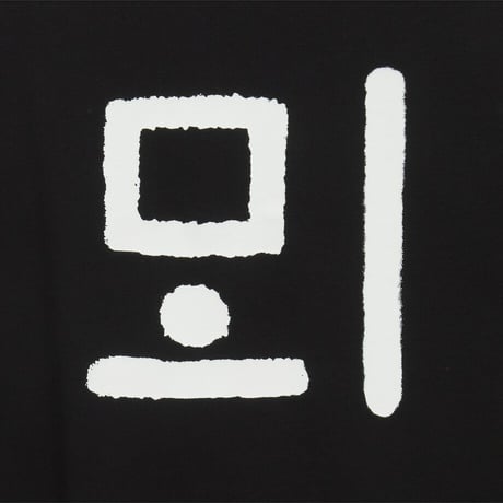 HANGEUL S/S R/TEE REAL BLACK NT7UT96C