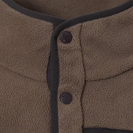 M'S ALLDAY FLEECE ANORAK DEEP TAUPE NA4FS50B