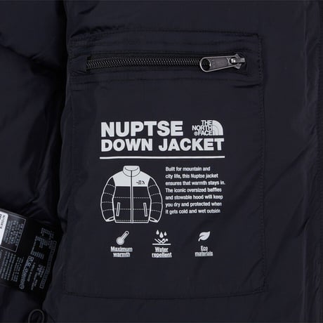W'S 1996 RETRO NUPTSE JACKET REAL BLACK NJ1DS81B
