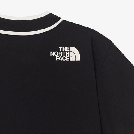 TNF CREW S/S JERSEY TOP BLACK NT7UR25J