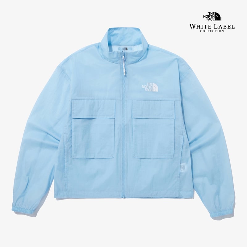 W'S RESTON CROP JACKET LIGHT BLUE NJ3LP32K | TH