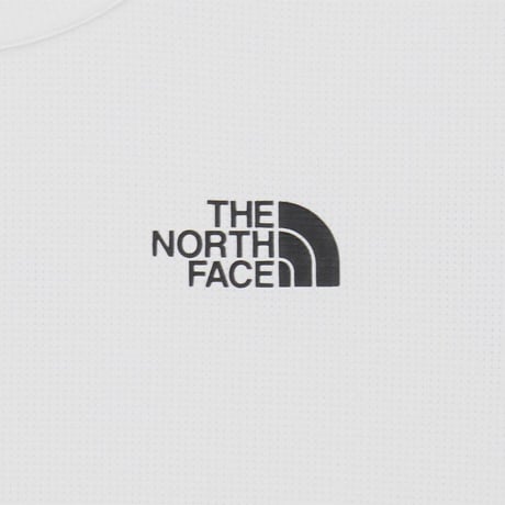 W'S TNF RUN S/S R/TEE WHITE NT7US34D