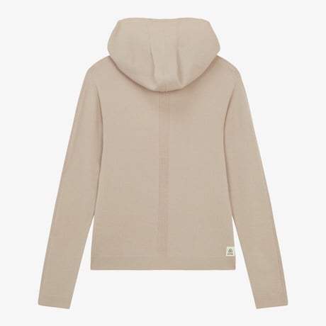 W'S SION HOODIE BEIGE NT7AR87B