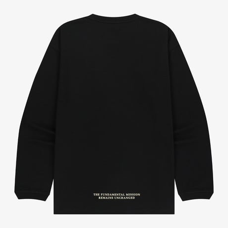 POCKET L/S R/TEE BLACK NT7TR50J