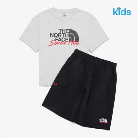 K'S BREEZELITE CREW SET HEATHER GRAY NT7UR27T