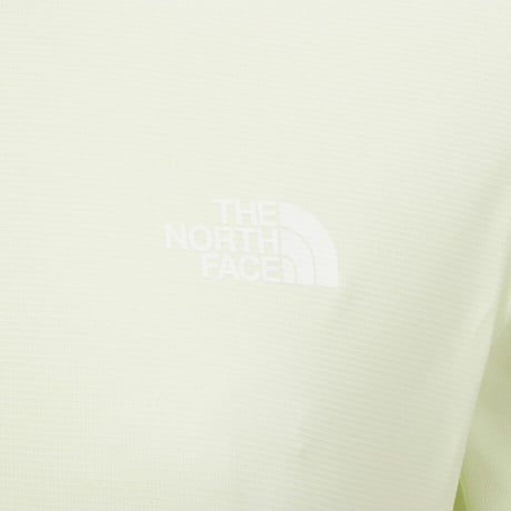 W'S ICE FLEX S/S ZIP TEE LIMEADE NT7KS30D