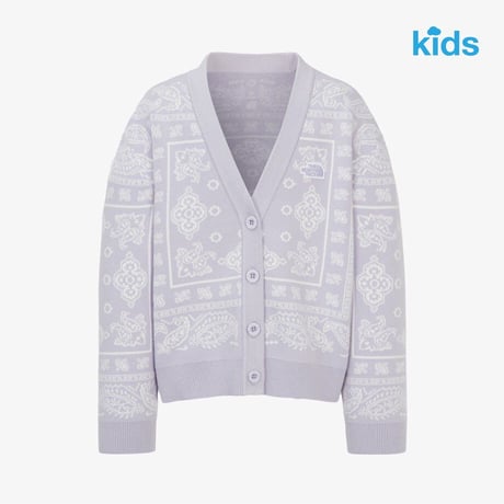 K'S PAISLEY CARDIGAN LILAC NJ5SR53U