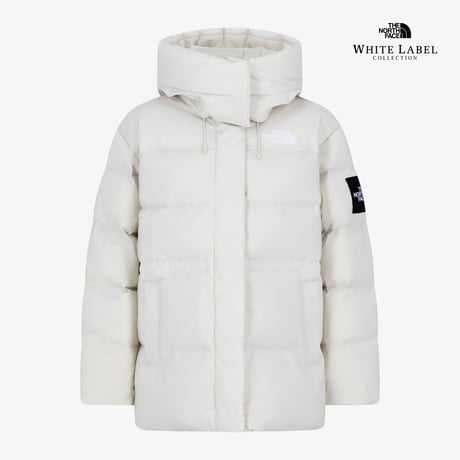 W'S NOVELTY NUPTSE MID JACKET (RDS) CREAM BEIGE NJ1DR88K