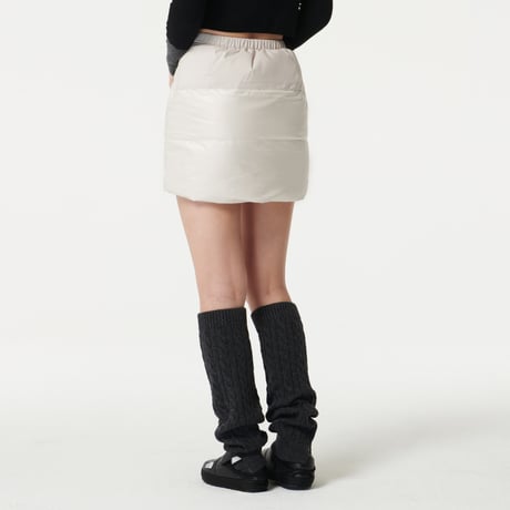 W'S NUPTSE DOWN SKIRT CREAM BEIGE NK6DP80K