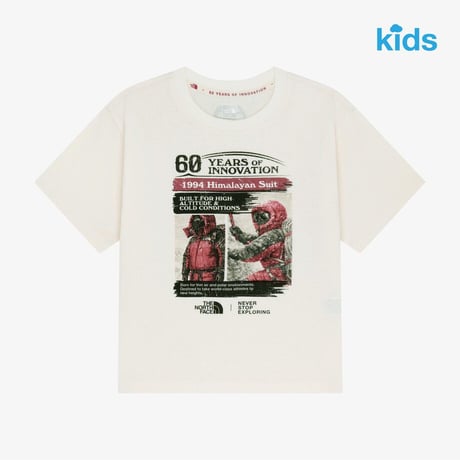 K'S TNF 60TH ANNIVERSARY S/S TEE RED NT7US51S