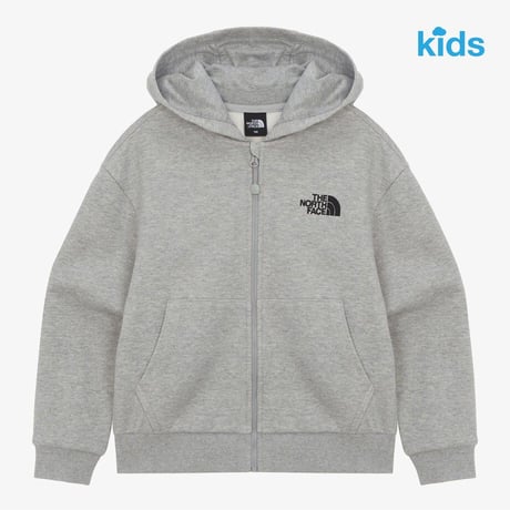 K'S SCHOOLDAY ZIP UP MELANGE GREY NJ5JR02S