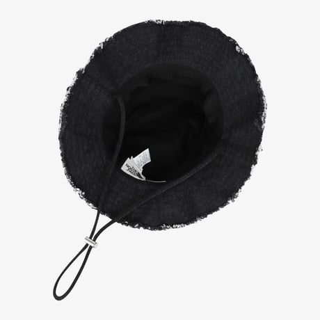 VINTAGE BUCKET HAT JET BLACK NE3HR51K