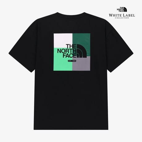 COLOR PEAK EX S/S R/TEE BLACK NT7US22J