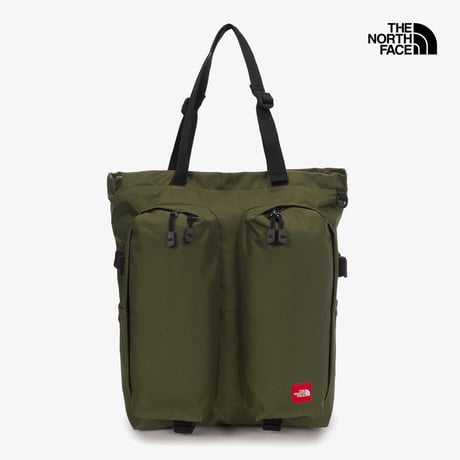 TNF RED BOX TOTE BAG KHAKI NN2PS40C