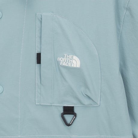 PEAKHILL S/S SHIRTS GRAYISH TURQUOISE NH8SS01D