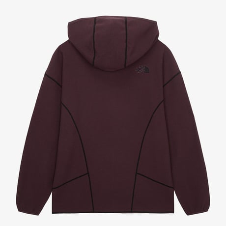 M'S SERRA L/S HOODIE BURGANDY NT7TR52C
