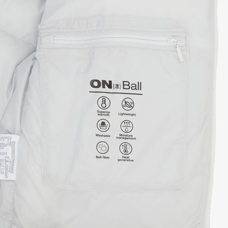 W'S NUPTSE ON BALL JACKET CREAM NJ3NR80C