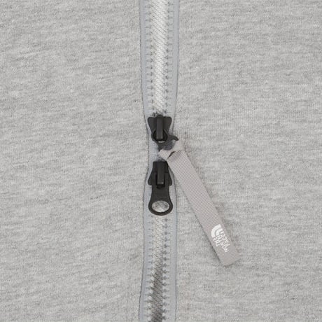 M'S CORE HOOD ZIP-UP MELANGE GREY NJ5JR50A