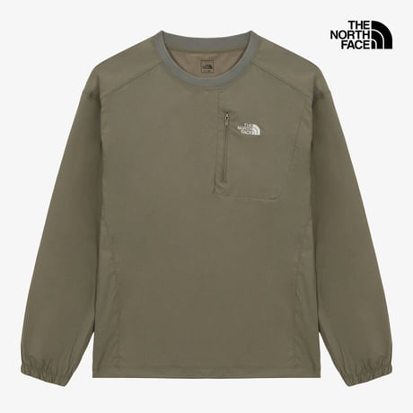 M'S WINDEN L/S R/TEE SLATE KHAKI NT7TS09C