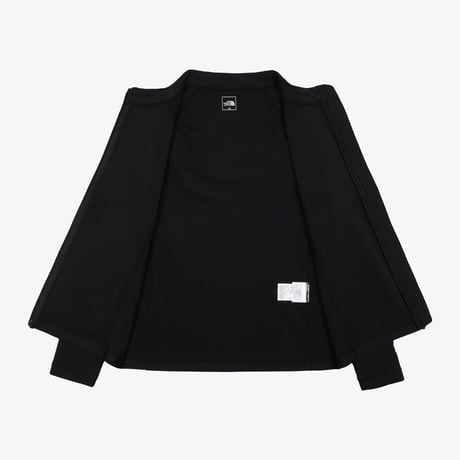K'S SURF RASHGUARD ZIP UP BLACK NJ5JS06S
