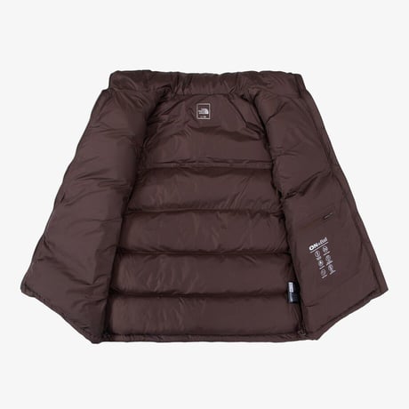 M'S PUFFY ON EX VEST DARK BROWN NV3NS51B