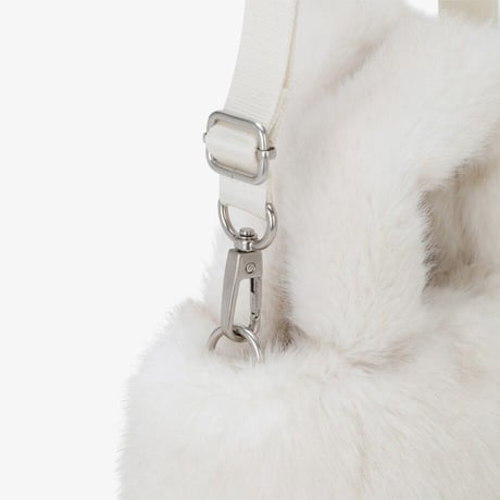 ELLA TOTE BAG MINI_FUR IVORY NN2PS69K