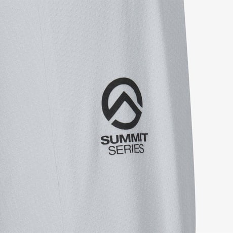 【SUMMIT SERIES】EIGER L/S ZIP TEE LIGHT GRAY NT7LS00B