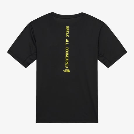 TNF RUN S/S R/TEE BLACK NT7UR19A