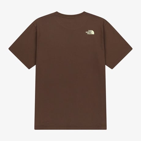 COTTON S/S R/TEE BEIGE BROWN NT7US00N
