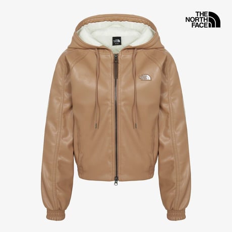 LUNO HOOD ZIP-UP BEIGE NM5PR52C