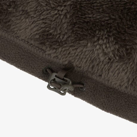 M'S FURRY FLEECE JACKET BROWN NJ4FR50D