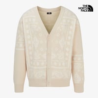 M'S PAISLEY CARDIGAN LIGHT BEIGE NJ5SR55C