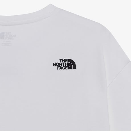 CENTER LOGO S/S R/TEE WHITE NT7UR03K