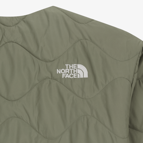 W'S FLOW HEAT JACKET OFF GREEN NJ3NR81