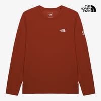 【SUMMIT SERIES】M'S MERAPEAK L/S R/TEE RED NT7TS10D