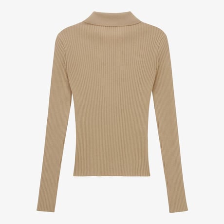 W'S HOLIDAY ZIP UP LIGHT BEIGE NJ5SR30B