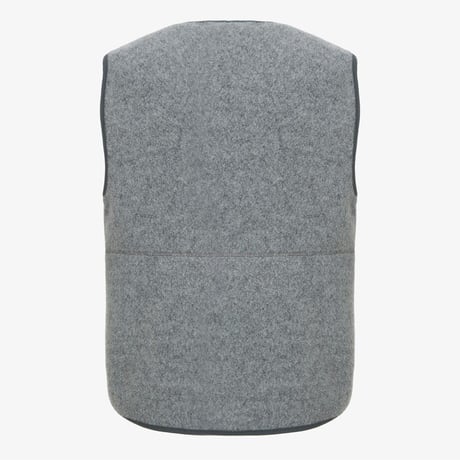 VERMO WOOL FLEECE VEST LIGHT GRAY NV4FR59B