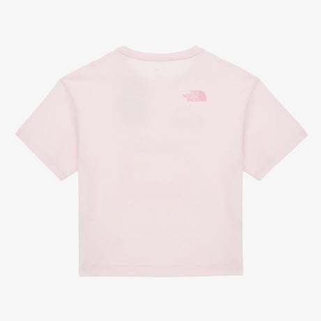 K'S LITTLE GLAMP S/S R/TEE LIGHT PINK NT7UR12V