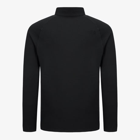 M'S FORGE L/S ZIP TEE BLACK NT7LS52A