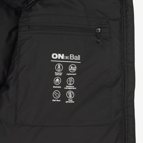 NUPTSE ON BALL VEST REAL BLACK NV3NR50B