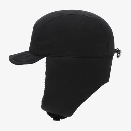 WAXED COTTON EARMUFF EX CAP BLACK NE3CS66J