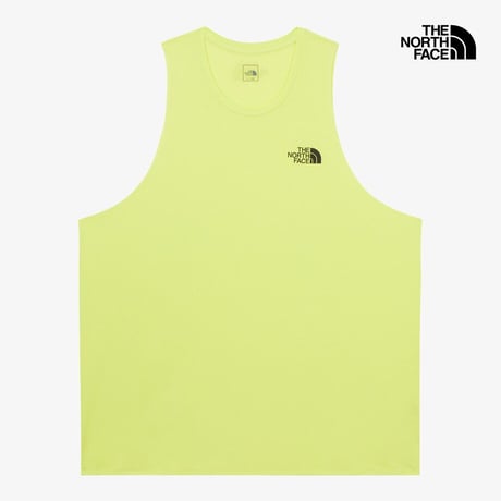 M'S TNF RUN SINGLET LIME NT7VR05C