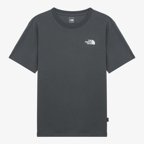 TNF HANGEUL S/S R/TEE CHARCOAL GREY NT7UR59B