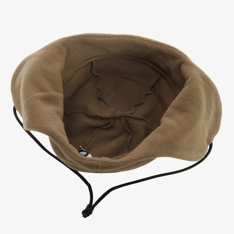 FLEECE EARMUFF BEANIE BEIGE BROWN NE3BR58C