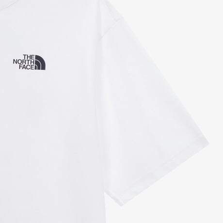 M'S WORDLINE EX S/S R/TEE WHITE NT7US68B