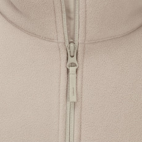 M'S FURRY FLEECE JACKET LIGHT BEIGE NJ4FR50C