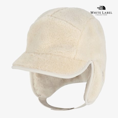 PUFFY FLEECE EARMUFF EX CAP LIGHT BEIGE NE3CR56L
