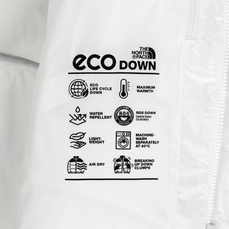 DEMI DOWN JACKET (RDS) OFF WHITE NJ1DR62L