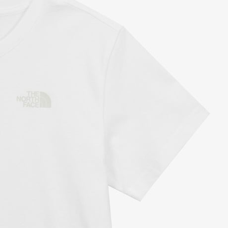 W’S COTTON BASIC S/S R/TEE WHITE NT7US30B